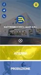 Mobile Screenshot of elettromeccanicaadige.com