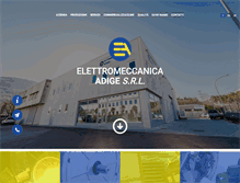 Tablet Screenshot of elettromeccanicaadige.com